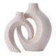 thumbnail image 3 of Florero de cerámica hueco perfecl decoración nórdica moderna bohemia Negro, 3 of 8