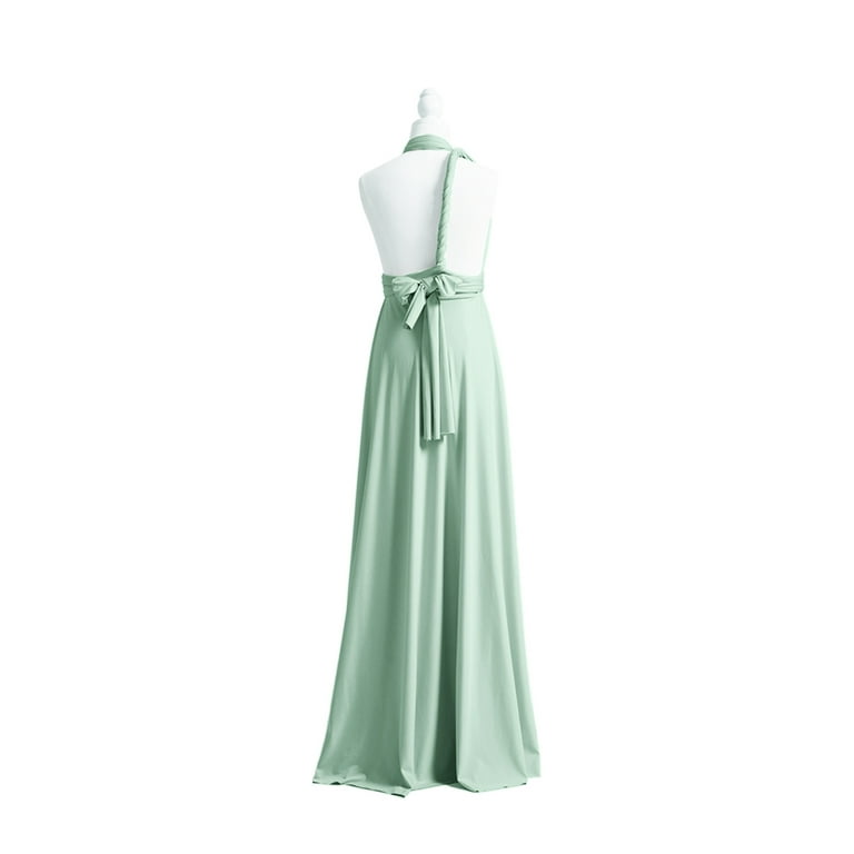 slim fit dress slacks Sage Infinity Dress/Wrap Convertible Bridesmaid Dress/Custom Size Floor 39 Inches / Plus(16-26)