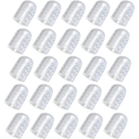 Silicone Anti-Friction Toe Protector, Silicone Breathable Toe Protectors Women, Toe Protectors Caps Guards, Toe Sleeves for Corns (60PCS)
