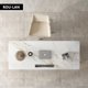 thumbnail image 4 of Rock Slab Desk Small Apartment Scandinavian Study Luxury Office Desk Computer Desk Modern Writing Desk Desk Home My Lux Decor Round, 4 of 10