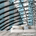 thumbnail image 3 of Idea4wall 4pcs Geometric Peel and Stick Wallpaper Removable Wall Murals Large Wall Stickers for Home Decoration, 66"x24", 3 of 5