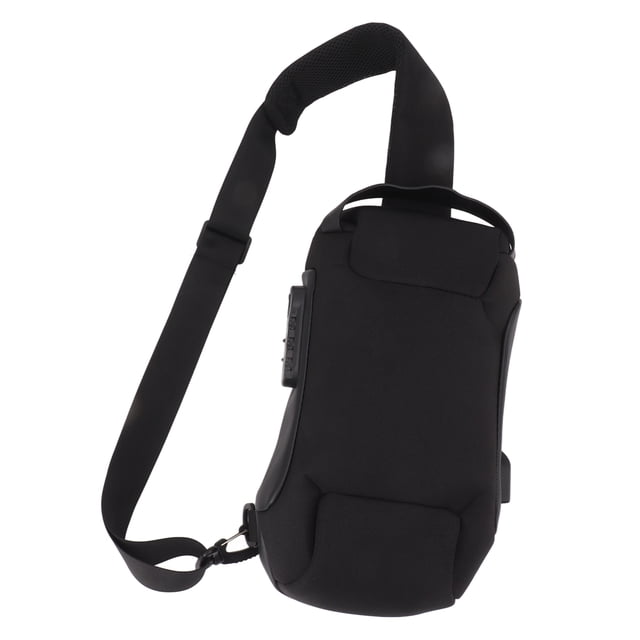 Camera Sling Bag, Anti Theft Camera Case with Password Lock, High Density Canvas, Widened Shoulder Belt, Small Photography Backpack for Camera and Accessories