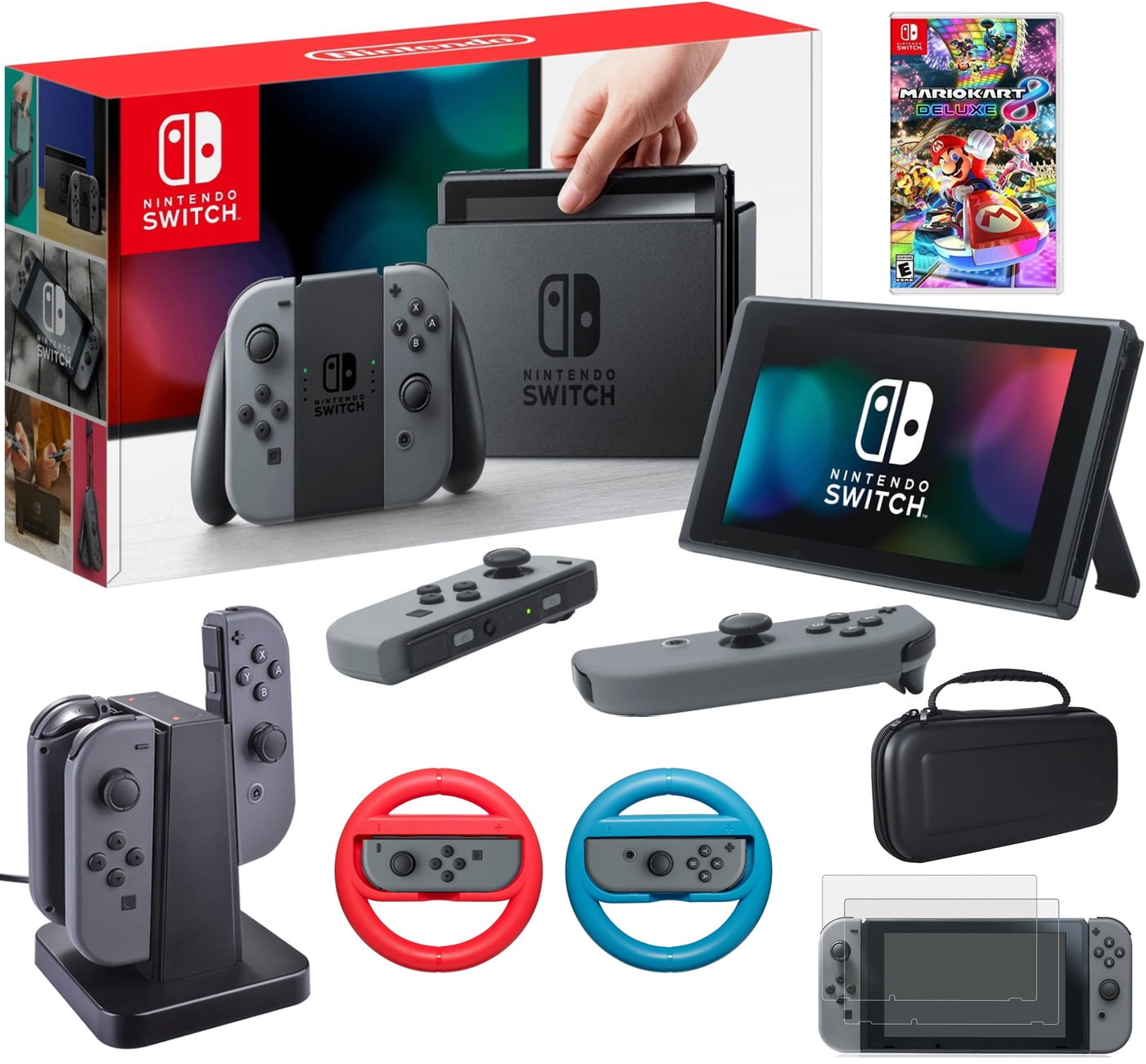 does nintendo switch come with mario kart