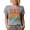 Heather Grey, variant on Dad Joke Survivor - Son, Daughter, Mother or Wife's Birthday or Father's Day, Baby Blue T-Shirt, Large