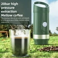 thumbnail image 4 of Portable Electric Espresso Coffee Machine Cordless Heat and Cold Brew 3oz Single Serve Mini Coffee Maker with 3-IN-1 Coffee Powder/N Capsule/DG Capsule 20Bar Pump Pressure Rechargeable 9600mAh Battery, 4 of 8