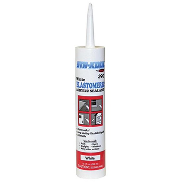 Gardner-Gibson SK-3909 Sta-Kool 390 Elastic White Roof Patch- 10.1 oz.