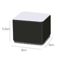 thumbnail image 2 of Bed Risers Furniture Risers Add 2 Inch Height, Solid Steel Supports 10000 Pounds, Table, Chair or Sofa Riser, Set of 4 Furniture Riser, 2 of 5