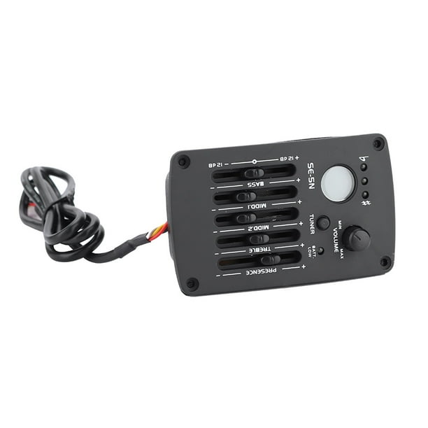 Ecualizador de guitarra acústica SE-5N Sintonizador de pastilla EQ de 5 bandas para M ANGGREK Otros
