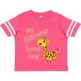 thumbnail image 3 of Inktastic My Glamma Loves me- cute giraffe Boys or Girls Toddler T-Shirt, 3 of 5