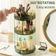 thumbnail image 4 of Organizador de maquillaje Oifecsie, giratorio 360°, 3 niveles con soporte para brochas, 4 of 6