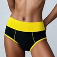 thumbnail image 1 of Comfort High Waist Underwear for Women Full Coverage Breathable Everyday Panties with Color Design, 1 of 3