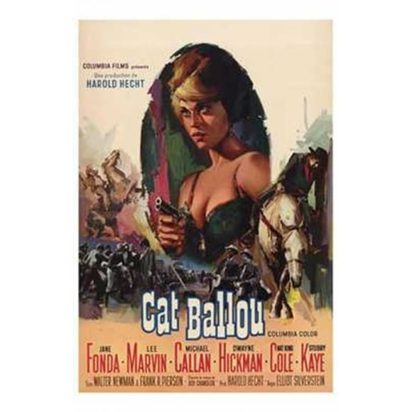 Cat Ballou Movie Poster (11 x 17)