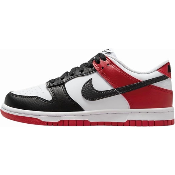 Big Kid's Nike Dunk Low Gym Red/Black-White (HF9980 600) - 6.5