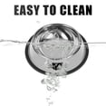 thumbnail image 4 of Cuencos Serentive de acero inoxidable para gatos, 200 ml, antideslizantes, 2 unidades, 4 of 7