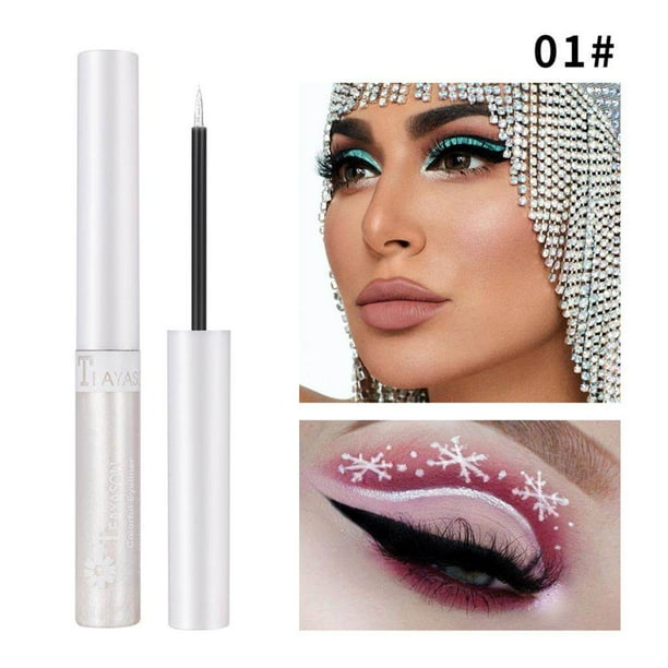 Glitter Liquid Eyeshadow 6 Colors Shimmer Eyeshadow Makeup Kit