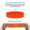 thumbnail image 3 of Suddora Adult Solid Color Sweatband Headband, Orange, 3 of 3