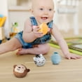 thumbnail image 6 of Melissa & Doug Rollables Safari Friends Infant and Toddler Toy (4 Pieces), 6 of 10