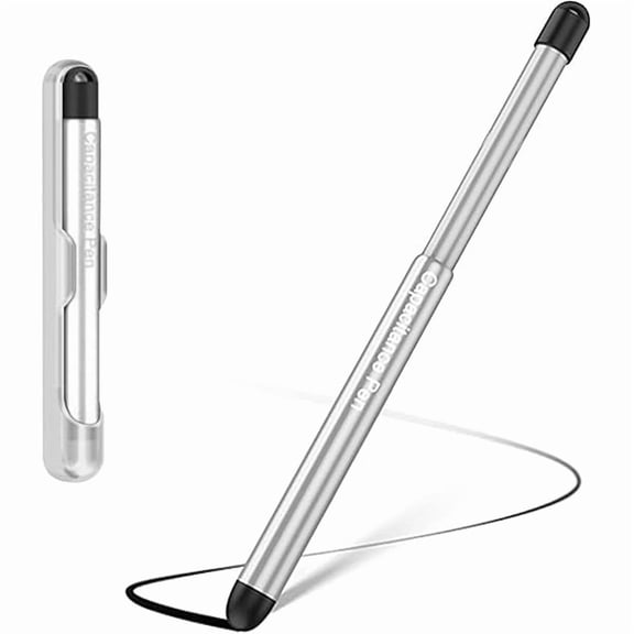 xzyuan Stylus Pens with Pen Slot for Touch Screens, High Precision Capacitive Universal Stylus for iPad iPhone Tablets Samsung Galaxy All Touch Screen Devices (Transparency)
