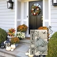 thumbnail image 5 of Fall Welcome Garden Flag Pumpkin 12×18 Inch Double Sided Vertical Rustic Farmhouse Yard Seasonal Holiday Outdoor Decor CF235-12, 5 of 6