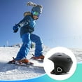 thumbnail image 3 of Toystoory Casco de esquí moldeado integralmente para exteriores, esquí, Snowboard, monopatín, cascos, sombrero, equipo de esquí, herramienta de Ropa Deportiva, Zapatos Negro L Toystoory OD032172-01, 3 of 6