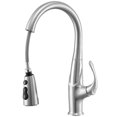thumbnail image 2 of Ancona Eliya Single Handle Pull-Down Kitchen Faucet in Brushed Nickel finish, 2 of 8