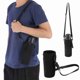 thumbnail image 3 of CHICIRIS Portabotellas, Correa De Hombro Ajustable, Protege Y Lleva La Botella Para Actividades Al Aire Libre, Con Correa Para Caminar, Gimnasio, Viajes, Senderismo,, 3 of 7