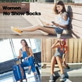 thumbnail image 4 of TIFOR 12PCS No Show Socks Women, Invisible Liner Non Slip Socks 12 Pairs Low Cut Ankle Socks with Anti-Skid Grips for Loafers, 4 of 5