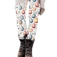 thumbnail image 6 of LangJing 2026 Easter Day Leggings for Women Casual Cute Bunny Eggs Printed Workout Pant High Waist Soft Tummy Control Workout Yoga Pants Navy,XL, 6 of 6
