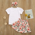 thumbnail image 2 of Dooleck Big Sister Little Sister Outfits Shirt Bodysuit Skirt Pant Matching Clothes, 2 of 8