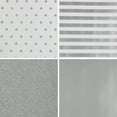 thumbnail image 4 of JAM Paper Preminum Holiday Wrapping Pape Set, Evyething Silver, 100 Sq ft total, 4 Rolls, 4 of 4
