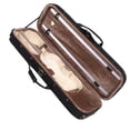 thumbnail image 1 of Boîte à Violon 4/4, Extérieur Réfléchissant Résistant à l'Usure Boîte de Rangement en Tissu Suède avec Hygromètre Intégré pour Protection des Instruments de Musique, 1 of 7