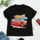 thumbnail image 4 of Ropa de verano con estampado de Rayo McQueen de Disney Car Pixar para niñas y bebés, camisetas de algodón para niños, camisetas de manga corta para niños, 4 of 5
