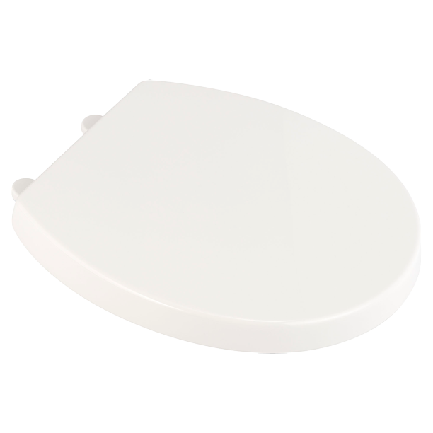 American Standard Telescoping Round Front Luxury Toilet Seat in White