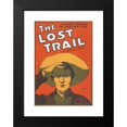 thumbnail image 2 of U.S. Lithograph Co. 18x24 Black Modern Framed Museum Art Print Titled - The Lost Trail (1907), 2 of 5