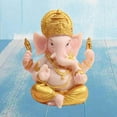 thumbnail image 2 of serony Figurine en Résine du Seigneur Ganesha Statue de Bouddha Maison Mandir Diwali Déco de Table, 2 of 6