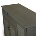 thumbnail image 5 of Bowery Hill Contemporary 3 Door Shoe Cabinet in Dark Brown, 5 of 6