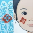 thumbnail image 2 of Maquillage Pratique Modèle Lavable Outil d'Affichage d'Art pour Enfant Fille Visage, 2 of 9