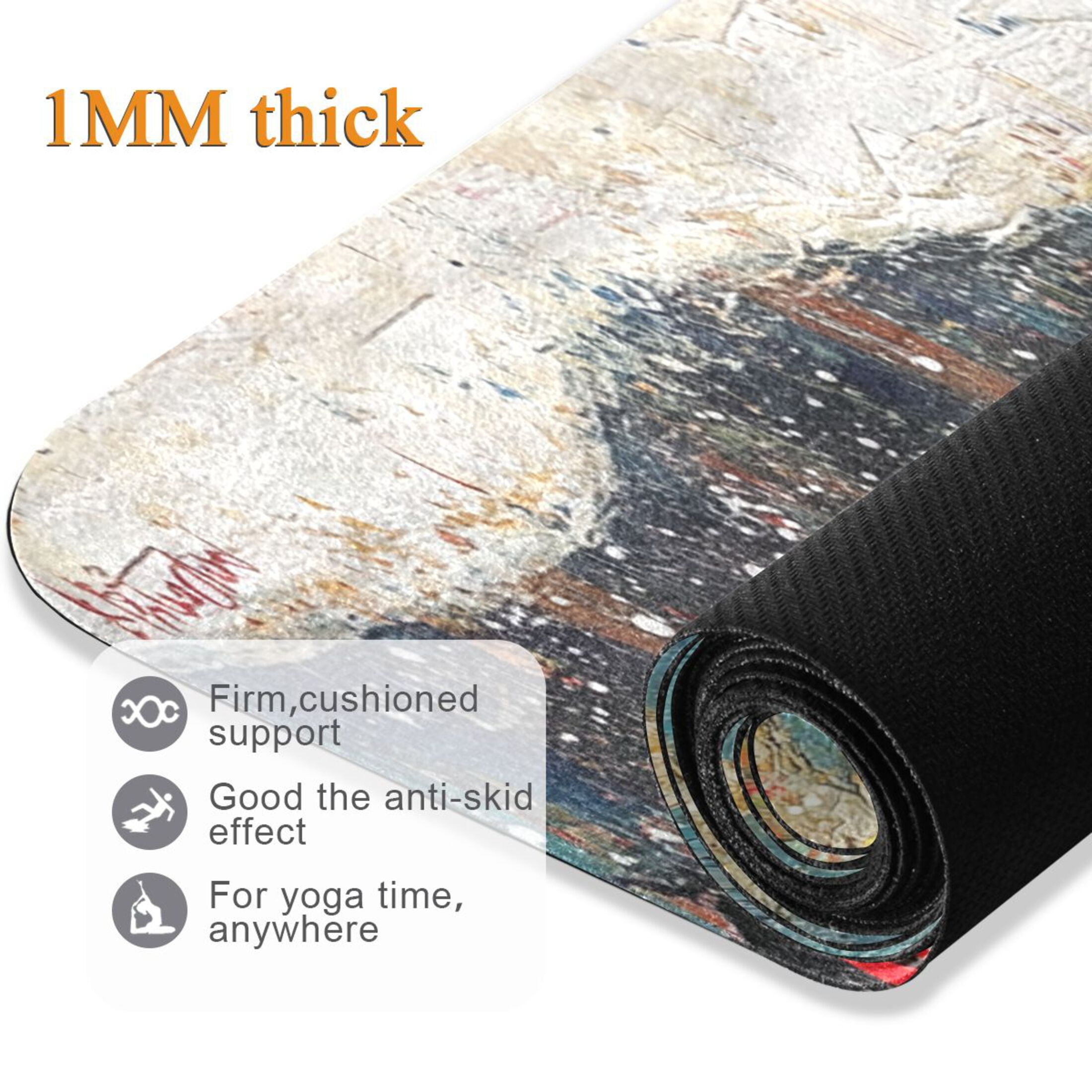 BZSMCE Yoga Mat Women Merry Chimis Fitness Mat