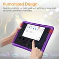 thumbnail image 6 of Silicone Case for Samsung Galaxy Tab S6 Lite 10.4'' 2020/2022, Fintie [S Pen Holder] Honey Comb Series Kids Friendly Light Weight Shock Proof Protective Cover Model SM-P610 (Wi-Fi) SM-P615 (LTE), 6 of 7