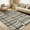 Beige, variant on 2*6ft/4*6ft/5*7ft/8*10ft/9*12ft/10*13ft Area Rug-Perfect for Living Room Bedroom Bedside Nursery Office, Low Pile Washable Neutral Soft Faux Wool Carpet, Non Slip Distressed Modern Plaid Area Rug