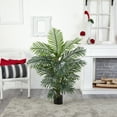 thumbnail image 2 of Nearly Natural 4' Bamboo Palm Artificial Tree, 2 of 3