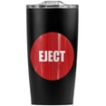 thumbnail image 2 of Red Eject Button Design Funny Stainless Steel 20 oz Travel Tumbler, Vacuum Insulated & Double Wall with Leakproof Sliding Lid | Great for Coffee/Hot Drinks and Cold Beverages, 2 of 6