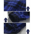 thumbnail image 2 of Matchstick Women Long Sleeve Flannel Plaid Checked Shirt (XS-XXL), 2 of 3