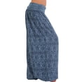 thumbnail image 2 of LilyLLL Plus Size S-5XL Womens Boho Floral Baggy Wide Leg Hippie Casual Harem Pants, 2 of 3