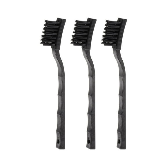 3 Packs Anti-static Cleaning Brush 16x30mm PV Plastic Conductive Bristles Anti Static ESD Brushes