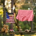 thumbnail image 3 of SEANATIVE American Flag Clothespin Bag Clothes Pin Hanging Bag Clothespin Bag with Hanging Hook 12 x 14.5 Inch Laundry Clothes Pin Holder Hanging Bag Clothespin Storage, 3 of 7
