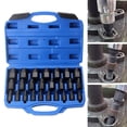 thumbnail image 3 of LOVIVER 25 Pieces Damaged Screw Extractor Durable Alloy Steel Bolt Nut Extractor Set, 3 of 7