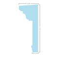 thumbnail image 6 of Ekena Millwork 173" Bottom Width x 176 7/8" Top Width x 7 1/4"H x 1"P Traditional Crosshead w/ Flat Keystone, 6 of 24
