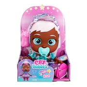 Cry Babies Star Ayla with Light Up Eyes and Star Themed Outfit Kids Age 18 months and Up.