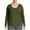 Army Green---womens workout tops, variant on Aboser Plus Size Tops for Women Long Sleeve Basic Tees Oversized Scoop Neck T-Shirts Casual Solid Color Tee Shirt Loose Fit Comfy Tshirt Top Blue M